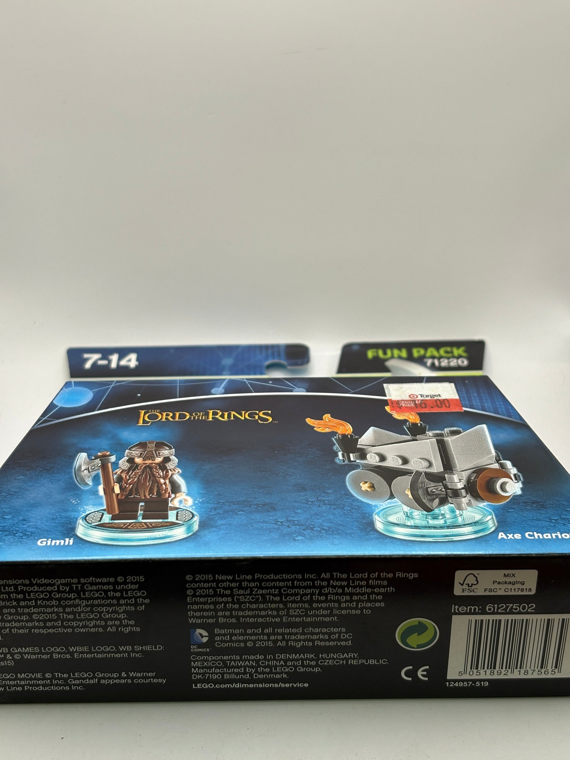 Lego Dimensions Fun Pack 71220 The Lord of the Rings New & Sealed FRENLY BRICKS - Open 7 Days