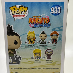 Funko POP! Animation Naruto Shippuden #933 Shikamaru Nara FRENLY BRICKS - Open 7 Days