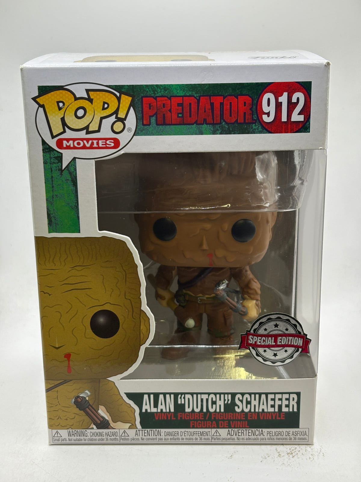 Funko POP! Movies Predator #912 Alan Dutch Schaefer SE Vinyl Figure image 1