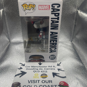 Marvel Funko Pop - Captain America - The Falcon and the Winter Soldier - No. 817 FRENLY BRICKS - Open 7 Days