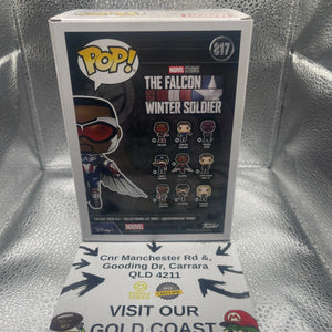 Marvel Funko Pop - Captain America - The Falcon and the Winter Soldier - No. 817 FRENLY BRICKS - Open 7 Days