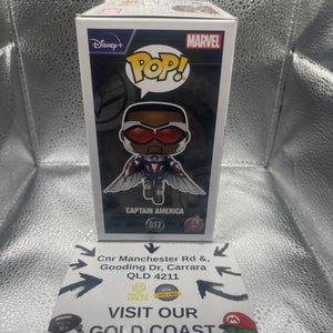 Marvel Funko Pop - Captain America - The Falcon and the Winter Soldier - No. 817 FRENLY BRICKS - Open 7 Days