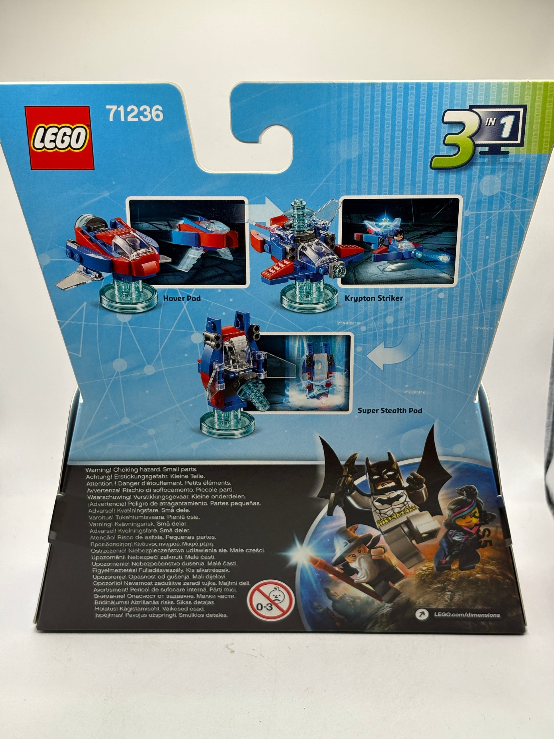 Lego Dimensions Fun Pack 71236 DC Comics Superman New & Sealed FRENLY BRICKS - Open 7 Days