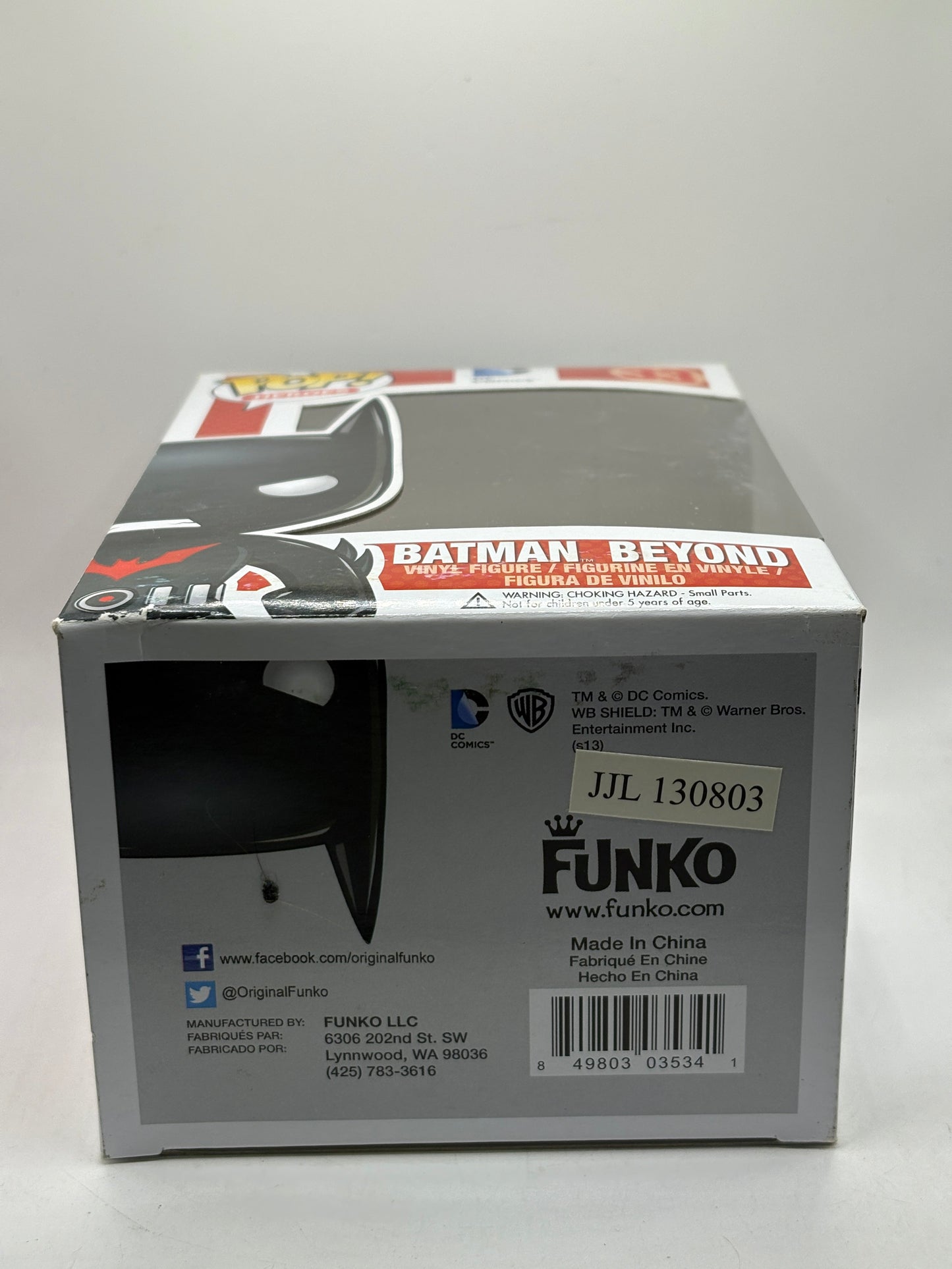 Funko POP! Heroes DC Comics #33 Batman Beyond *NO MOULD* FRENLY BRICKS - Open 7 Days