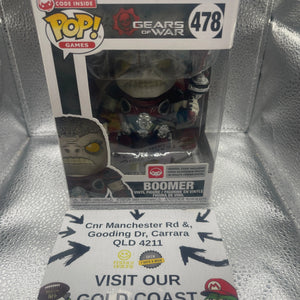 Funko Pop! Vinyl: Gears of War - Boomer #478 FRENLY BRICKS - Open 7 Days