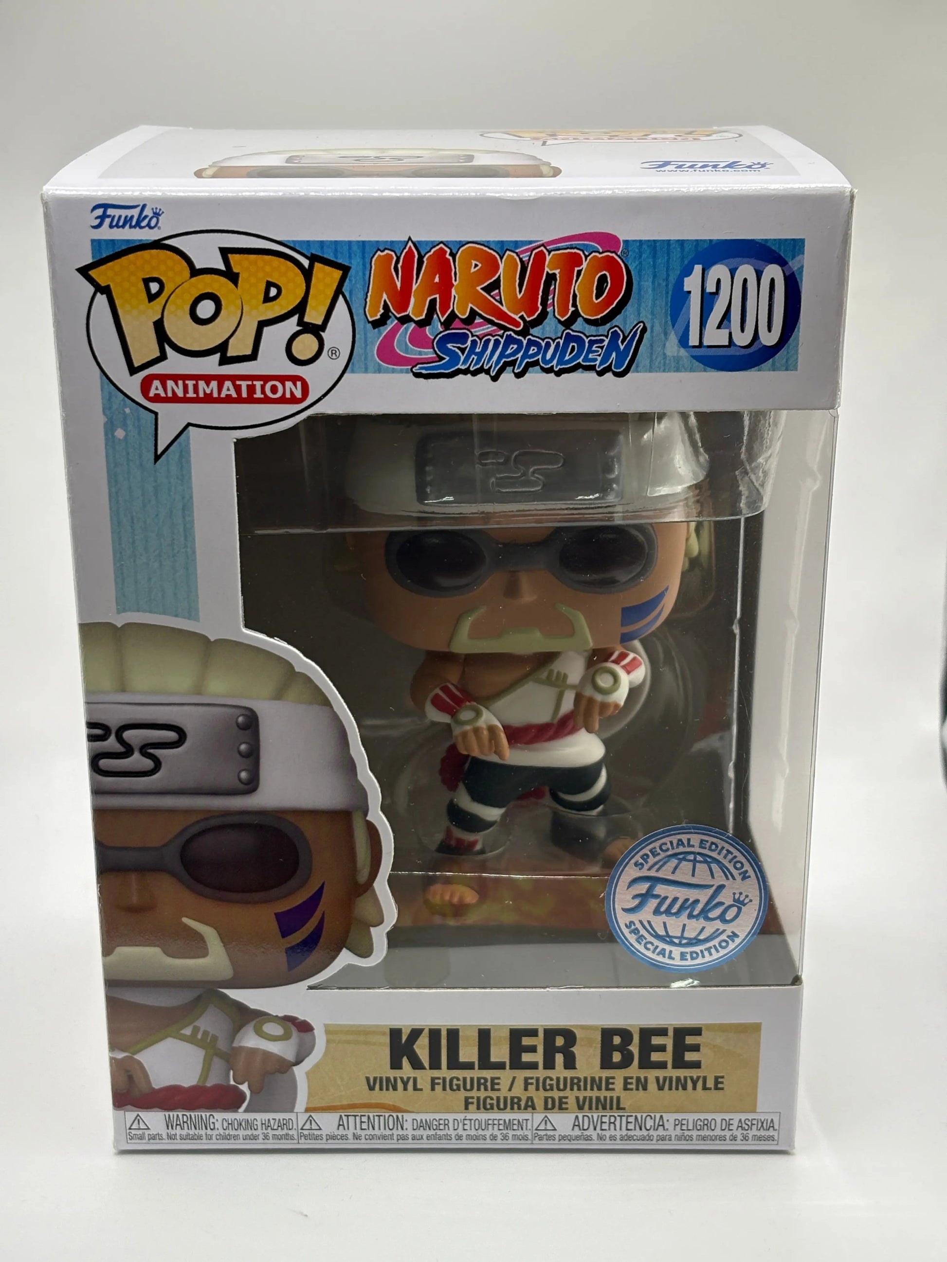 Funko POP! Animation Naruto Shippuden #1200 Killer Bee SE FRENLY BRICKS - Open 7 Days