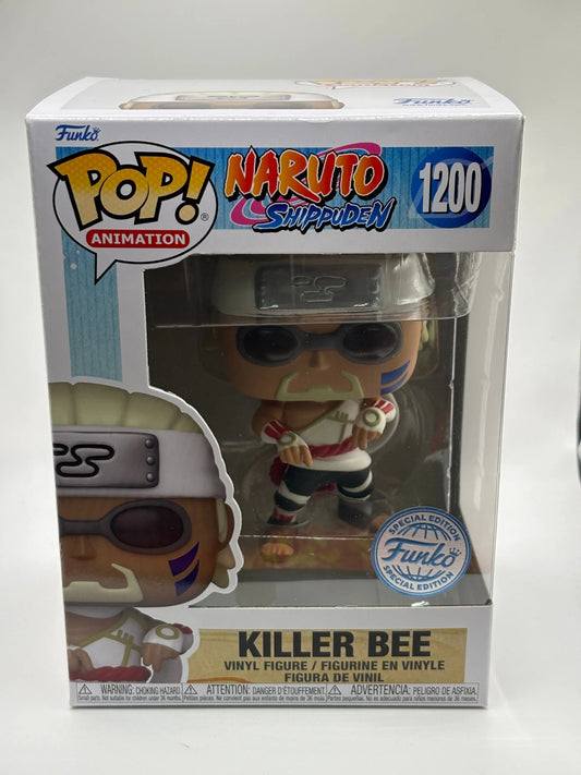 Funko POP! Animation Naruto Shippuden #1200 Killer Bee SE FRENLY BRICKS - Open 7 Days