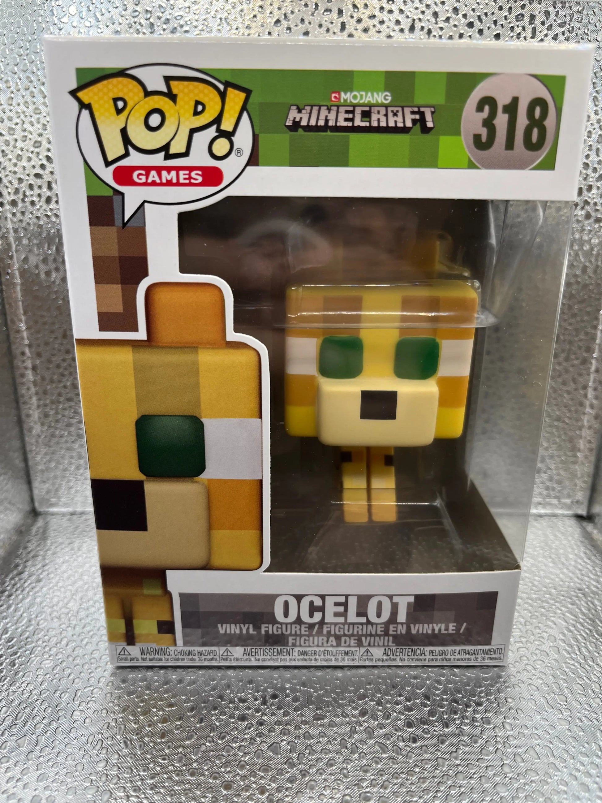 Funko POP Games - Minecraft - Ocelot #318 FRENLY BRICKS - Open 7 Days