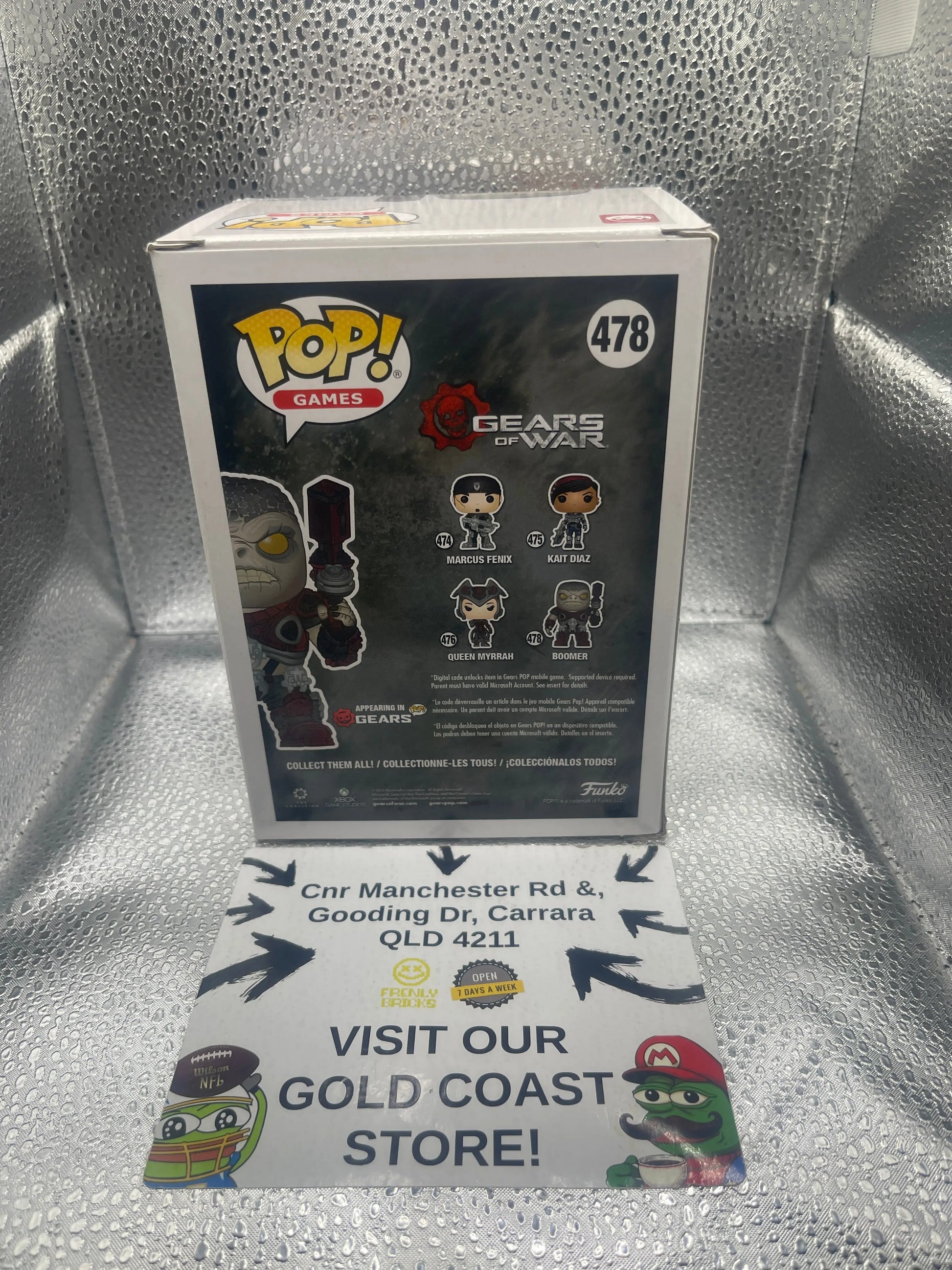 Funko Pop! Vinyl: Gears of War - Boomer #478 FRENLY BRICKS - Open 7 Days