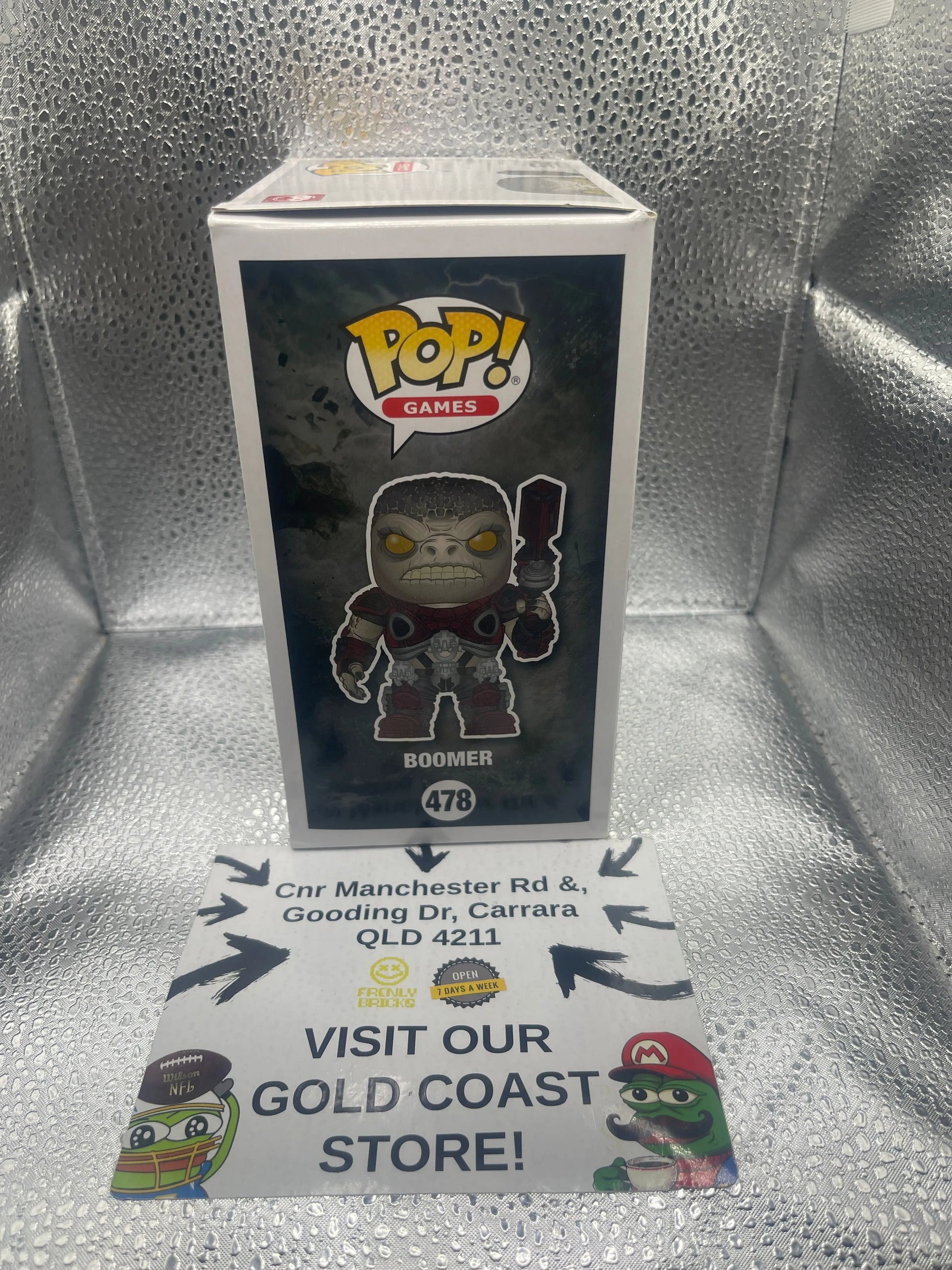 Funko Pop! Vinyl: Gears of War - Boomer #478 FRENLY BRICKS - Open 7 Days