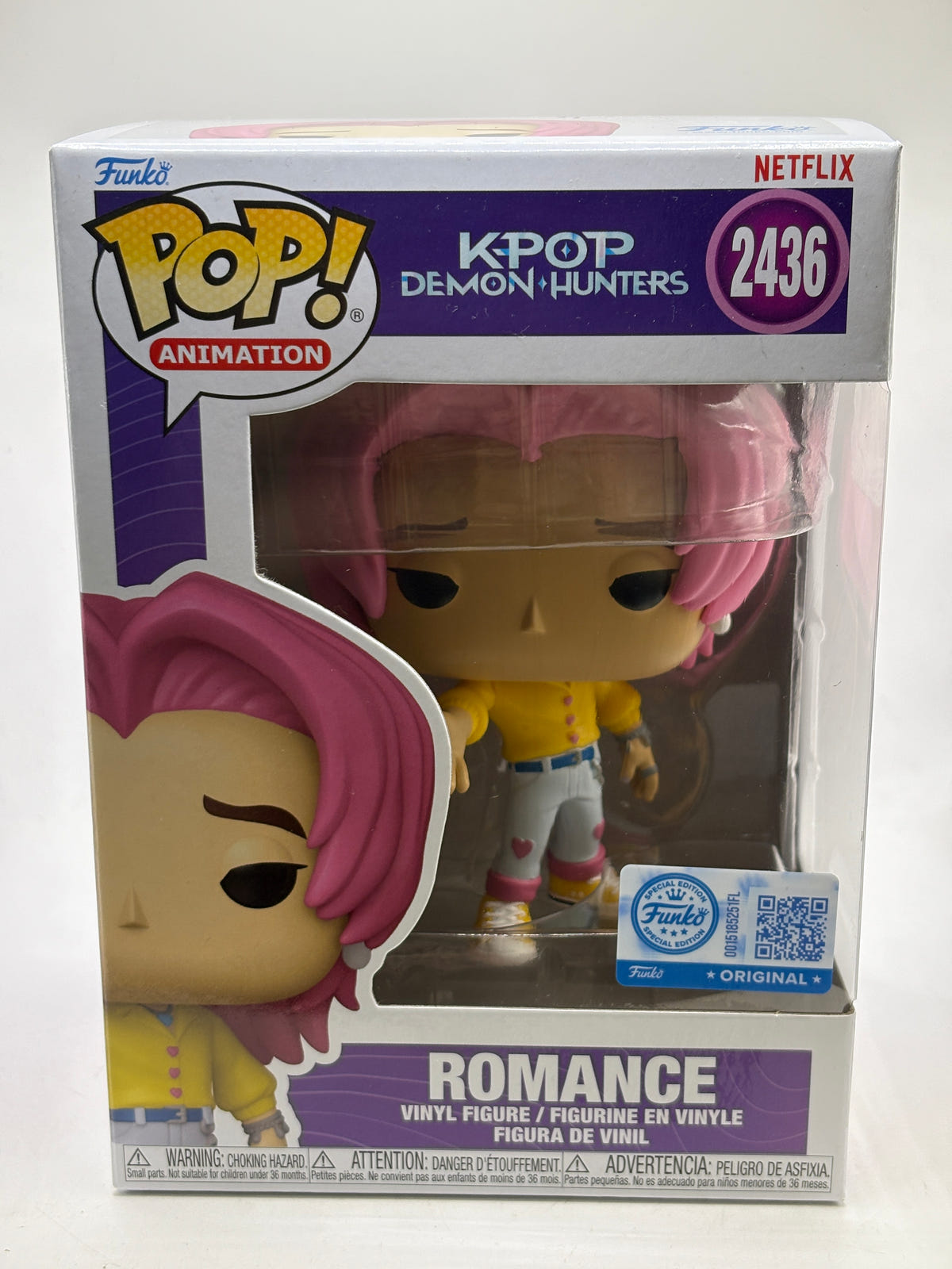 Funko POP! Animation K-POP Demon Hunters #2436 Romance Vinyl Figure image 1