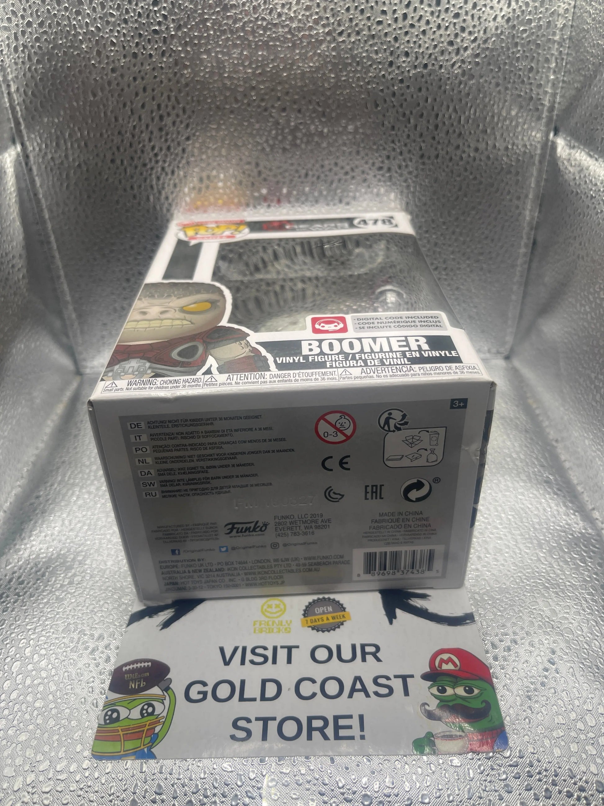 Funko Pop! Vinyl: Gears of War - Boomer #478 FRENLY BRICKS - Open 7 Days