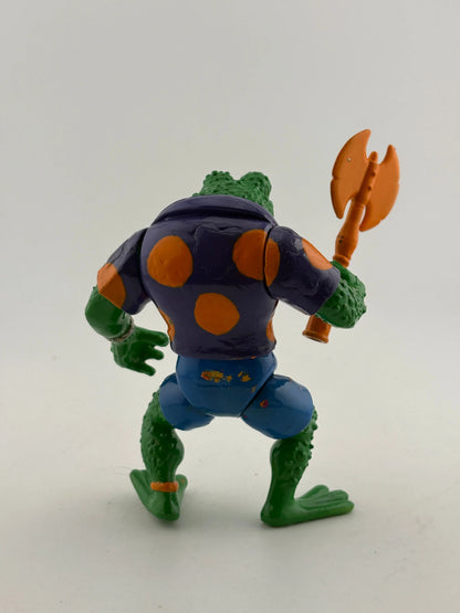 Vintage TMNT 1989 Genghis Frog Action Figure Teenage Mutant Ninja Turtles Custom 2 FRENLY BRICKS - Open 7 Days