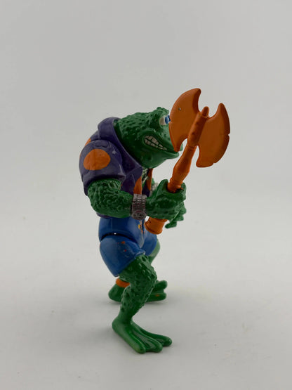 Vintage TMNT 1989 Genghis Frog Action Figure Teenage Mutant Ninja Turtles Custom 2 FRENLY BRICKS - Open 7 Days