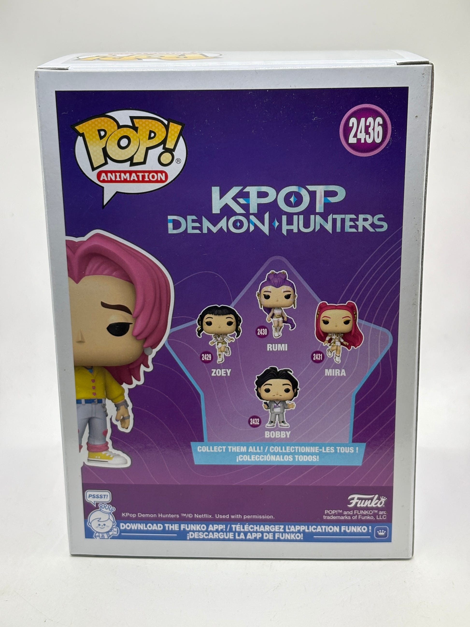 Funko POP! Animation K-POP Demon Hunters #2436 Romance Vinyl Figure image 3