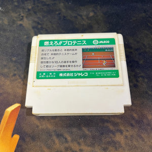 Moero Pro Tennis (no dust cover) Famicom NES Japan FRENLY BRICKS - Open 7 Days