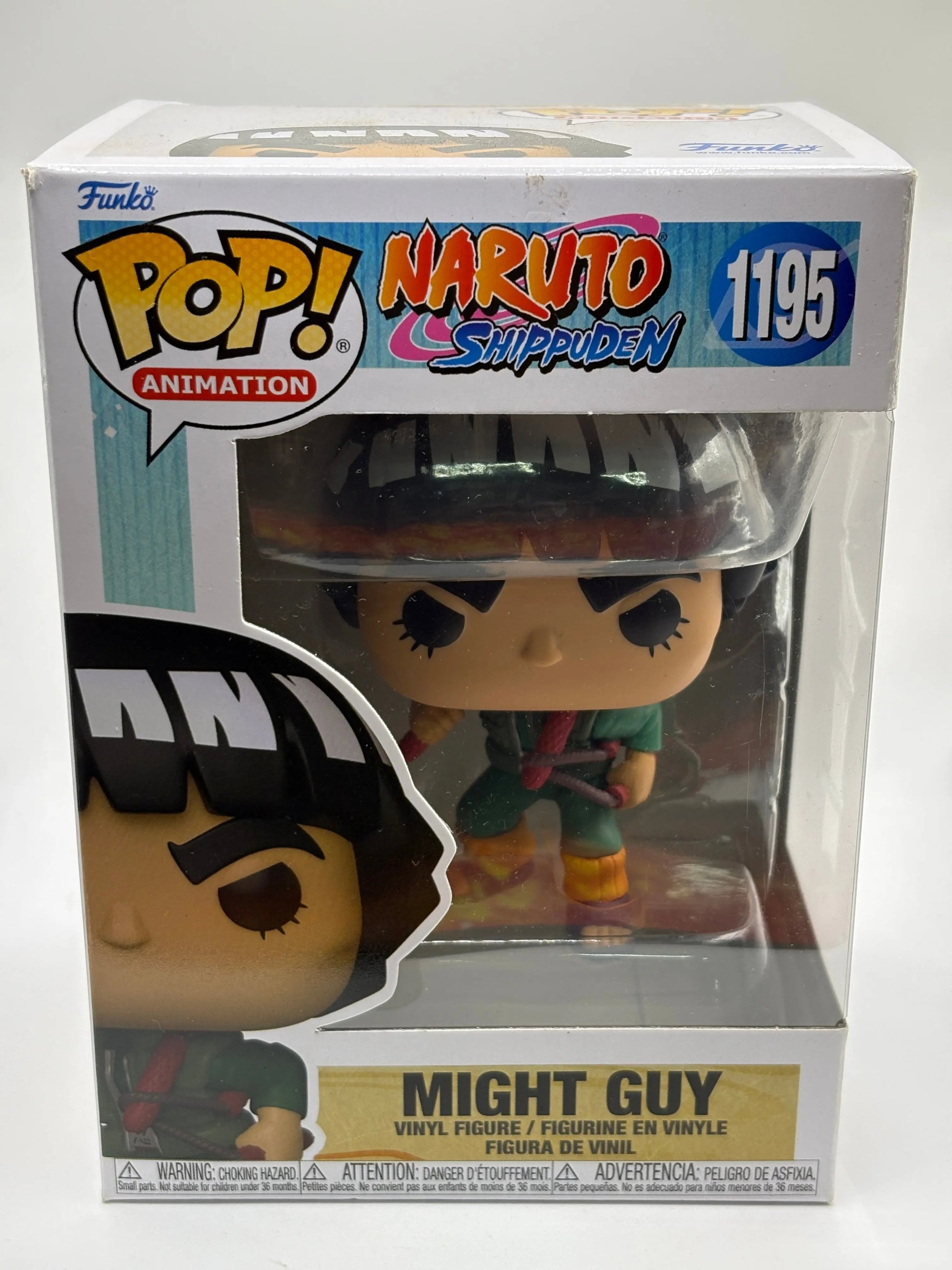 Funko POP! Animation Naruto Shippuden #1195 Might Guy FRENLY BRICKS - Open 7 Days