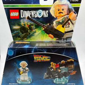 Lego Dimensions Fun Pack 71230 Back to the Future Doc Brown New & Sealed FRENLY BRICKS - Open 7 Days