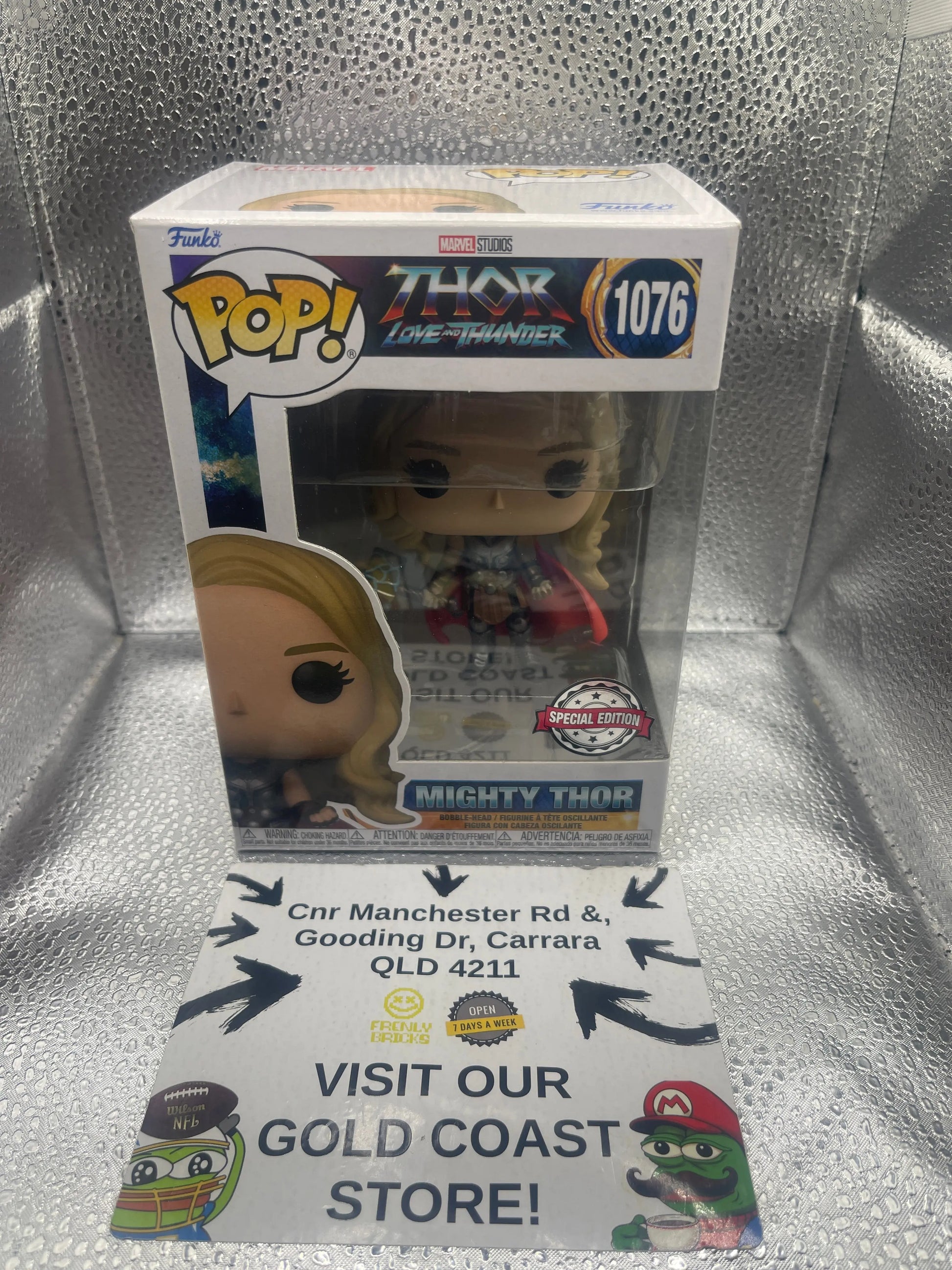 Mighty Thor - Thor Love and Thunder POP! Vinyl - No. 1076 FRENLY BRICKS - Open 7 Days