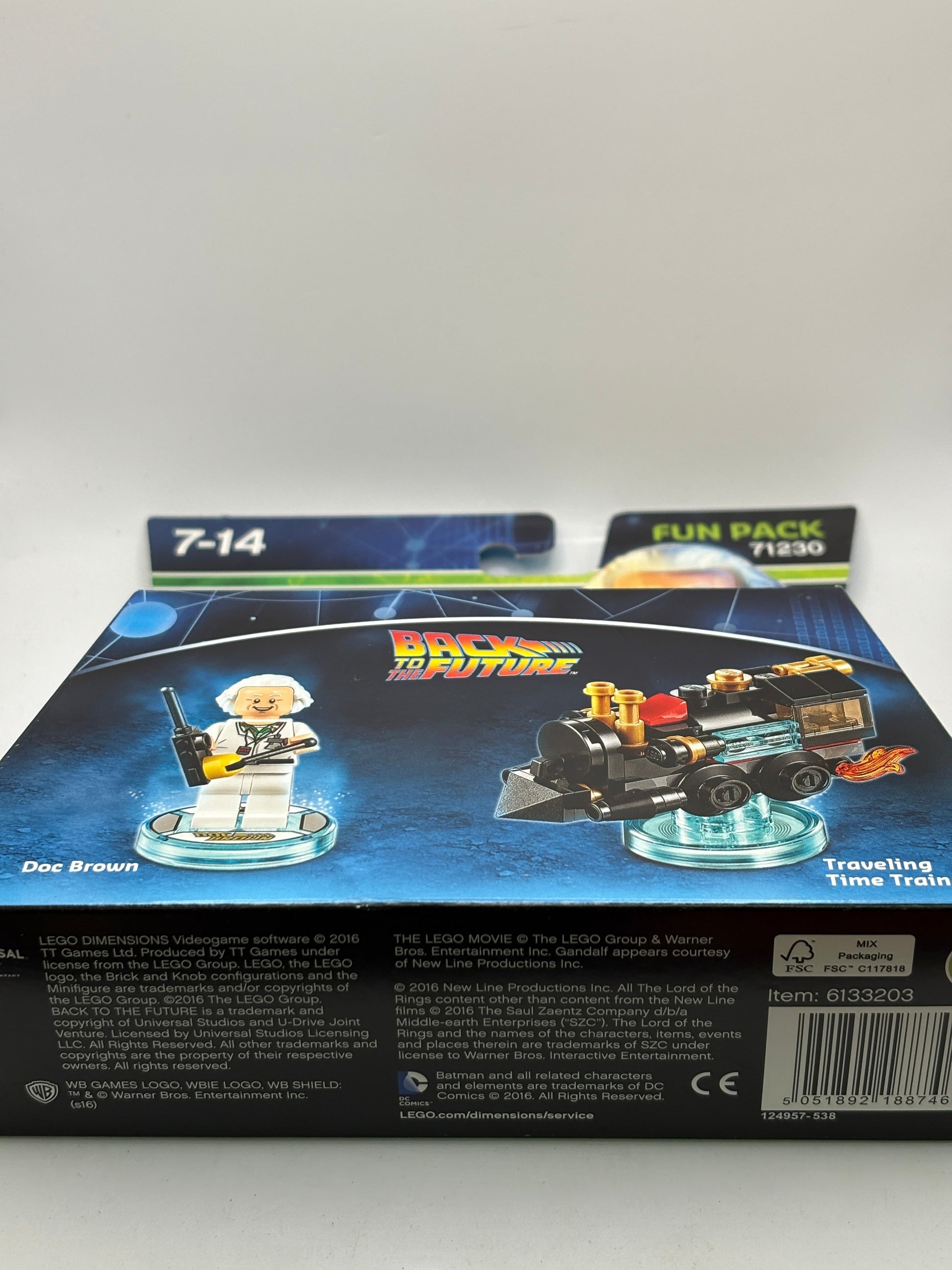 Lego Dimensions Fun Pack 71230 Back to the Future Doc Brown New & Sealed FRENLY BRICKS - Open 7 Days