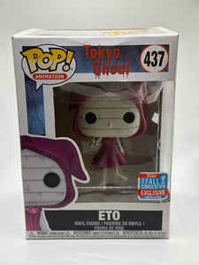 Funko POP! Animation Tokyo Ghoul #437 Eto 2018 Fall Exclusive Minor Box Damage