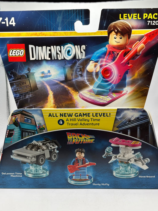 Lego Dimensions Level Pack 71201 Back to the Future Marty Mcfly New & Sealed FRENLY BRICKS - Open 7 Days