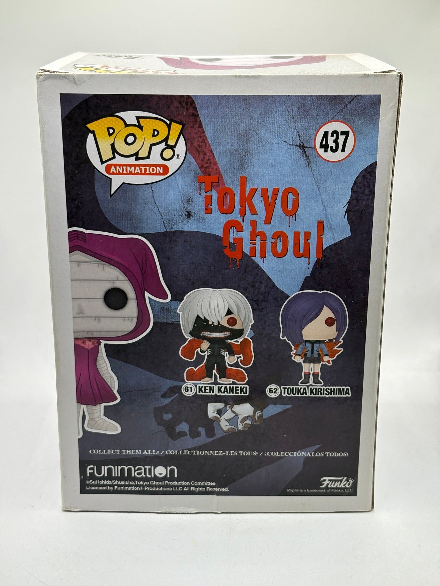 Funko POP! Animation Tokyo Ghoul #437 Eto 2018 Fall Exclusive Minor Box Damage FRENLY BRICKS - Open 7 Days