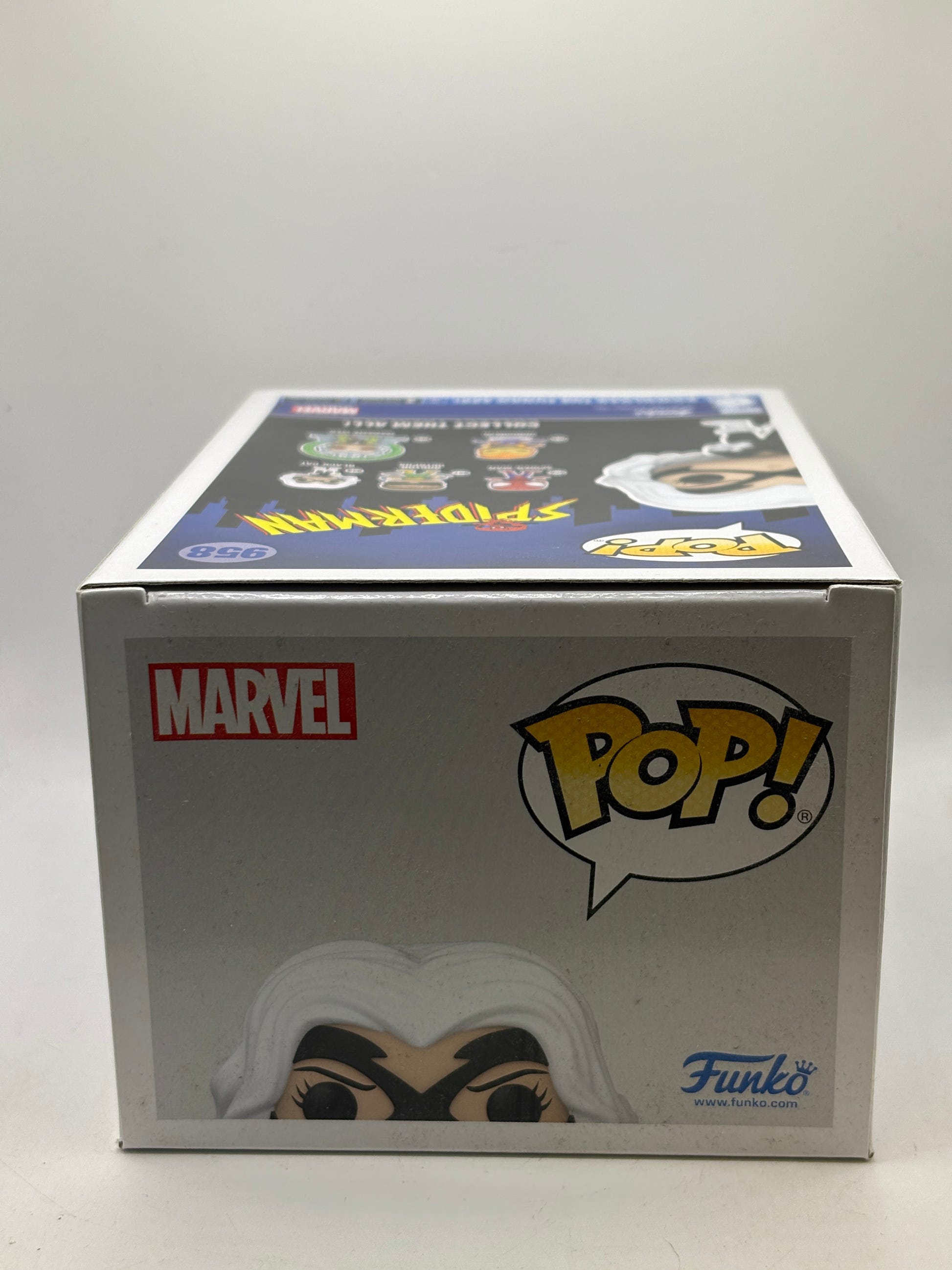 Funko POP! Marvel #958 Black Cat Special Edition Bobble-Head image 5