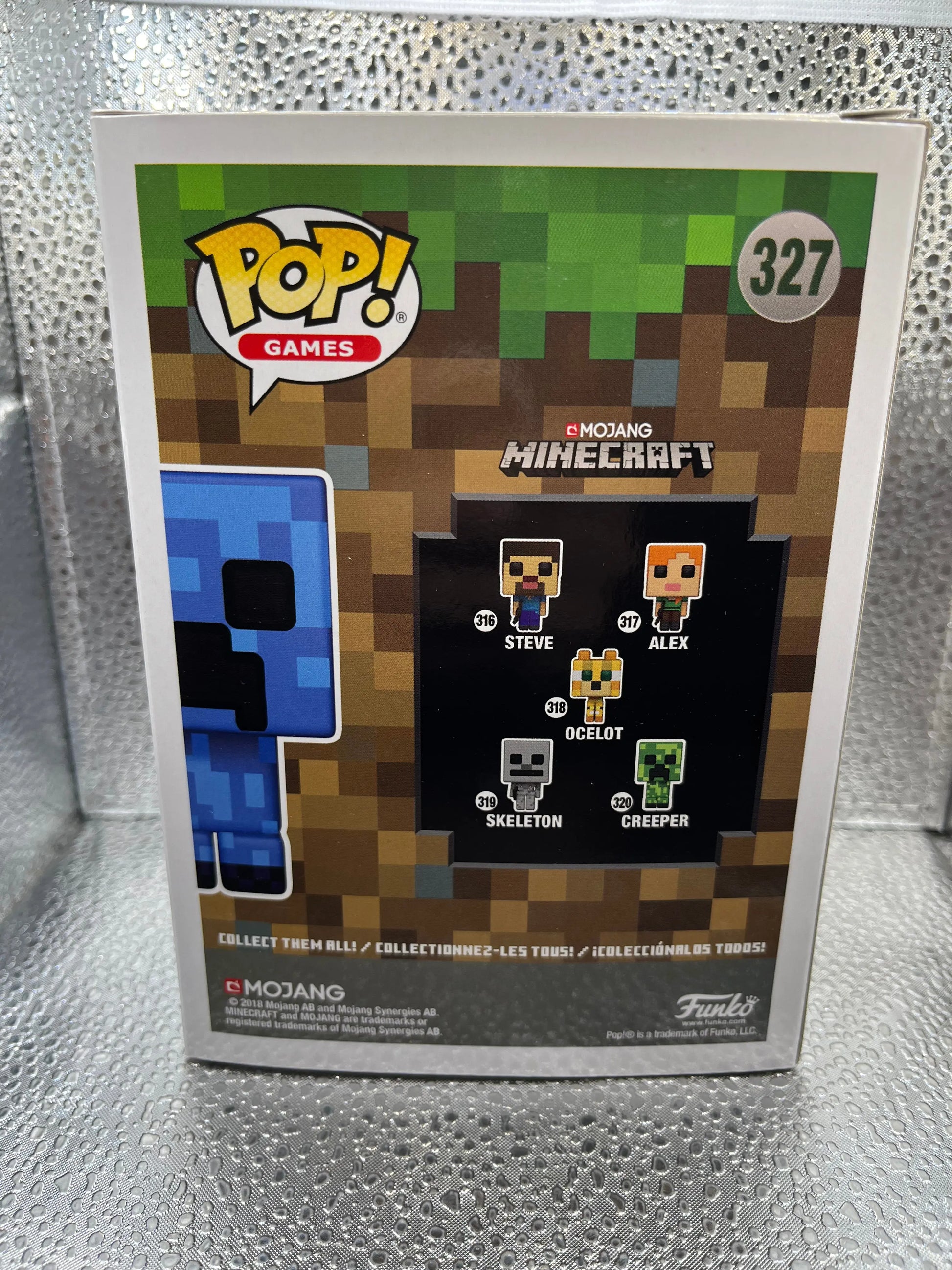 Funko POP - Minecraft - Charged Creeper #327 FRENLY BRICKS - Open 7 Days