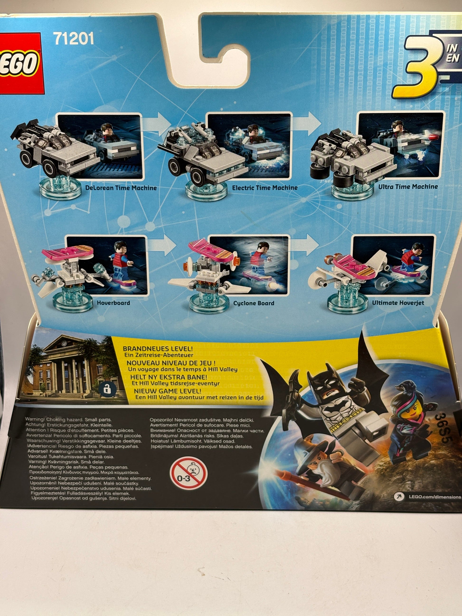 Lego Dimensions Level Pack 71201 Back to the Future Marty Mcfly New & Sealed FRENLY BRICKS - Open 7 Days