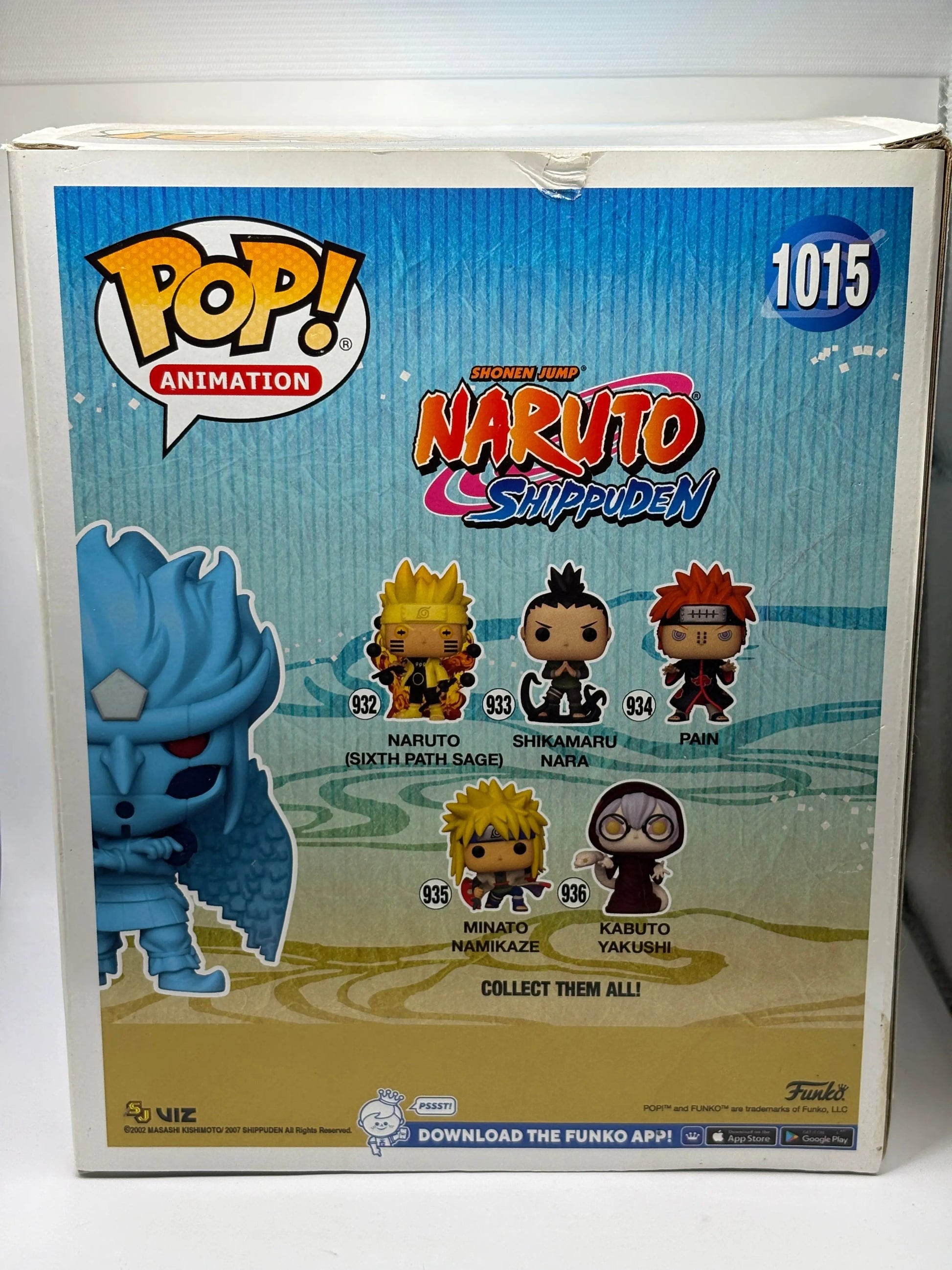 Funko POP! Animation Naruto Shippuden #1015 Kakashi Perfect Susano’o Hot Topic FRENLY BRICKS - Open 7 Days