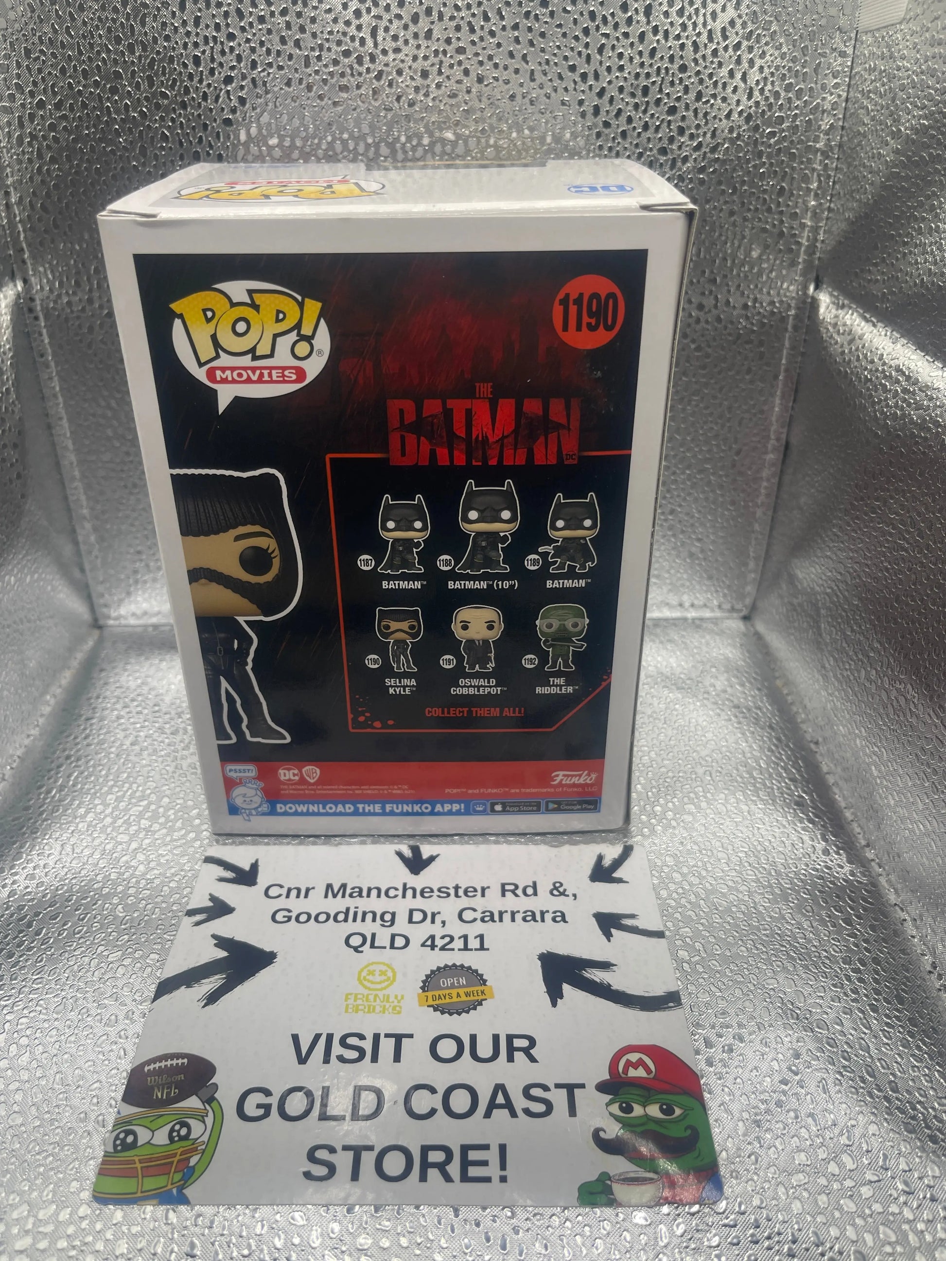 Funko Pop Movies: The Batman - Selina Kyle Vinyl Figure 1190 FRENLY BRICKS - Open 7 Days