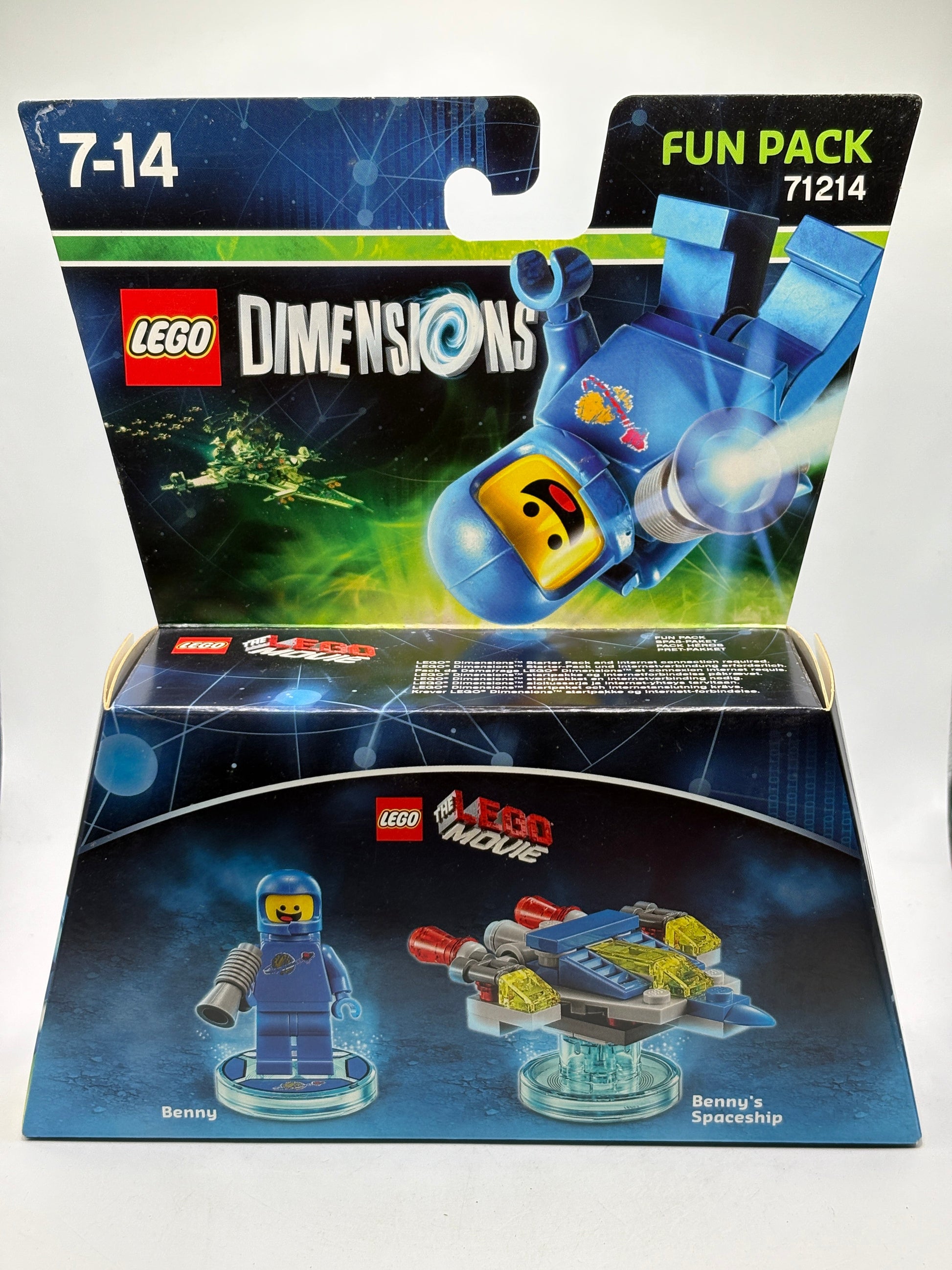 Lego Dimensions Fun Pack 71214 The Lego Movie Benny New & Sealed FRENLY BRICKS - Open 7 Days