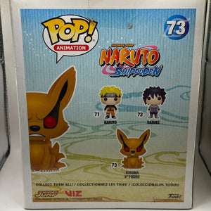 Funko POP! Animation Naruto Shippuden #73 Kurama Flocked FRENLY BRICKS - Open 7 Days