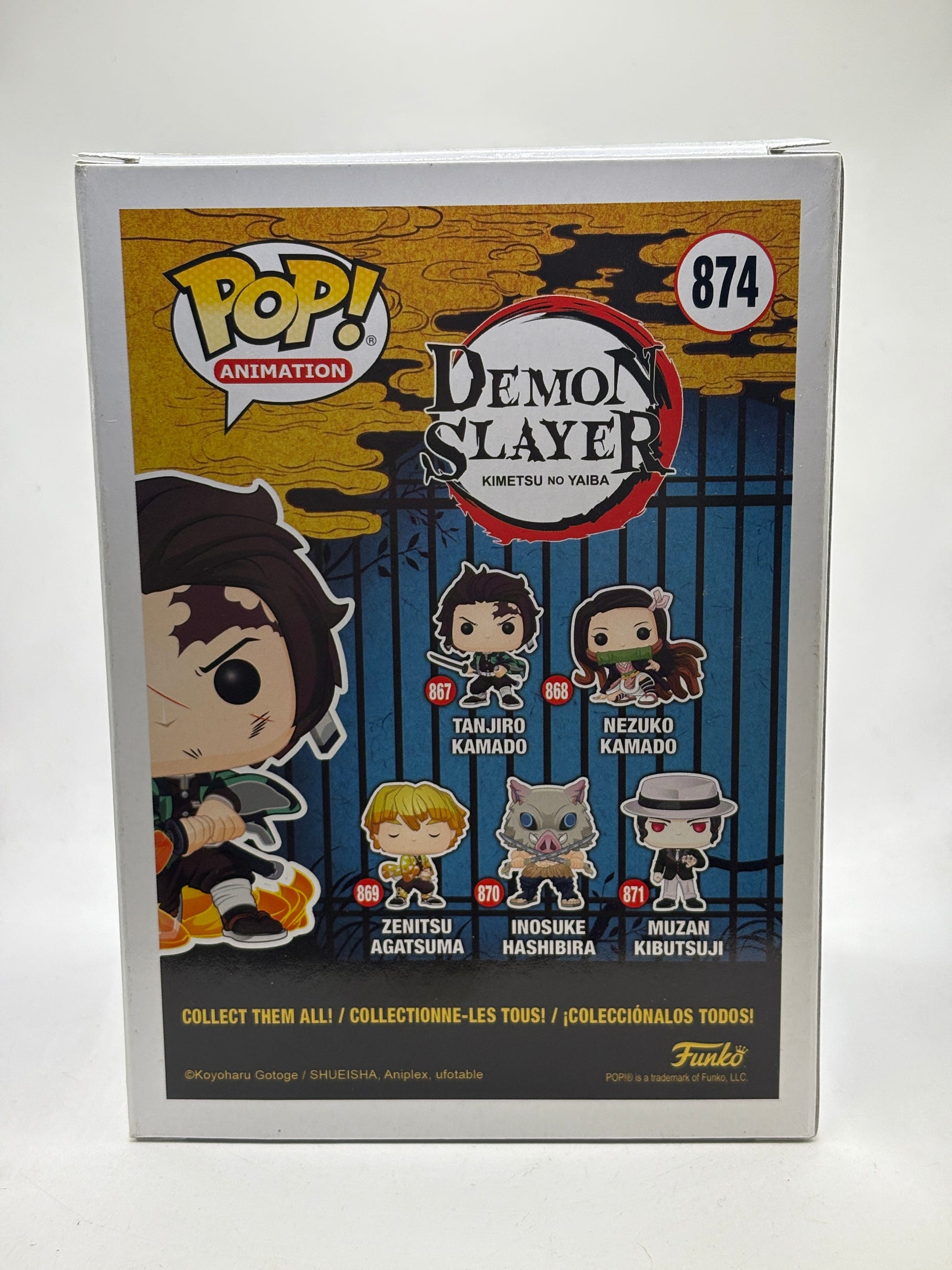 Funko POP! Animation Demon Slayer #874 Tanjiro Kamado Special Edition Vinyl Figure image 3