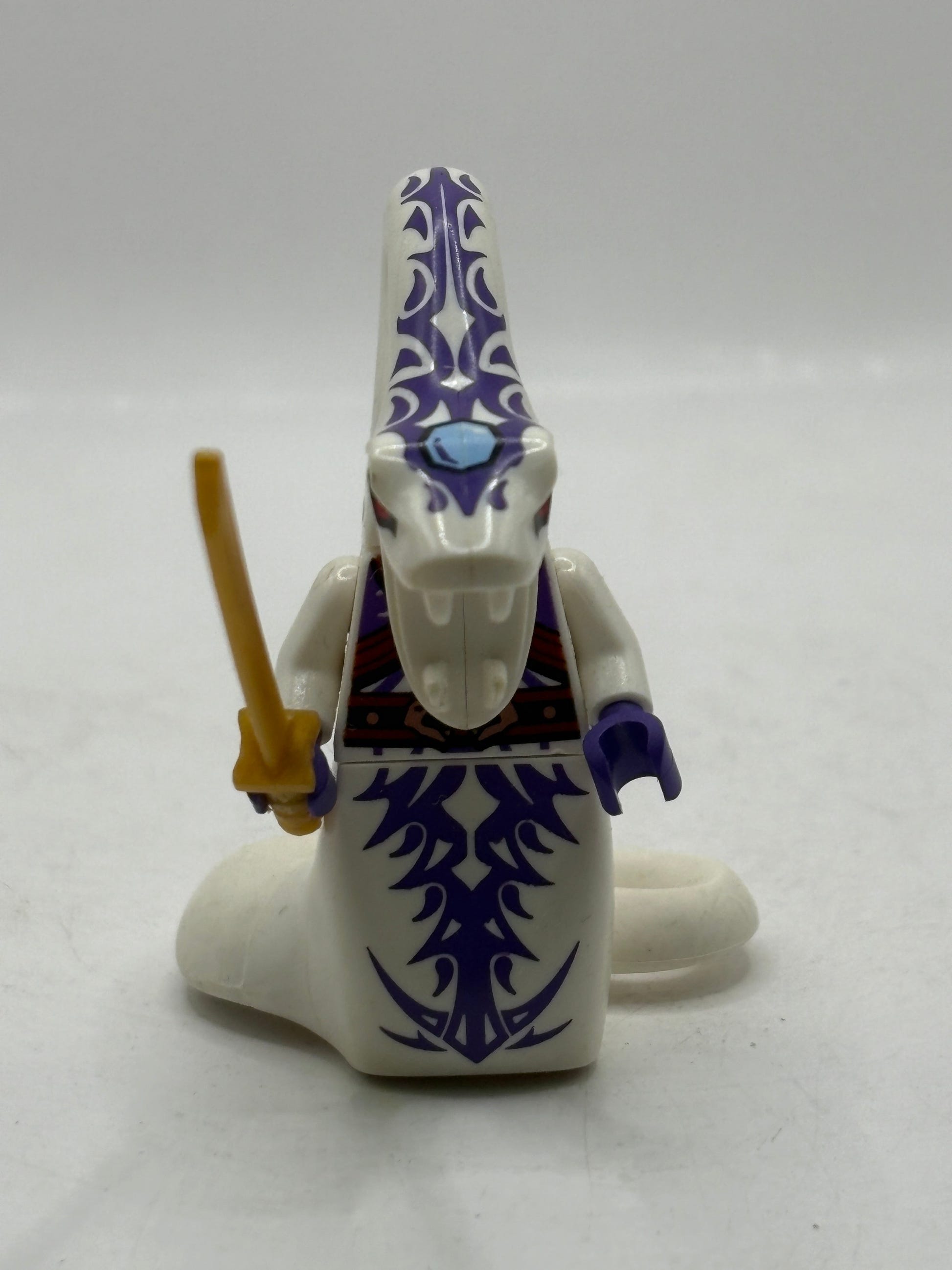LEGO Ninjago White Snake Pythor Minifigure 70750 2015 - Excellent Condition image 1