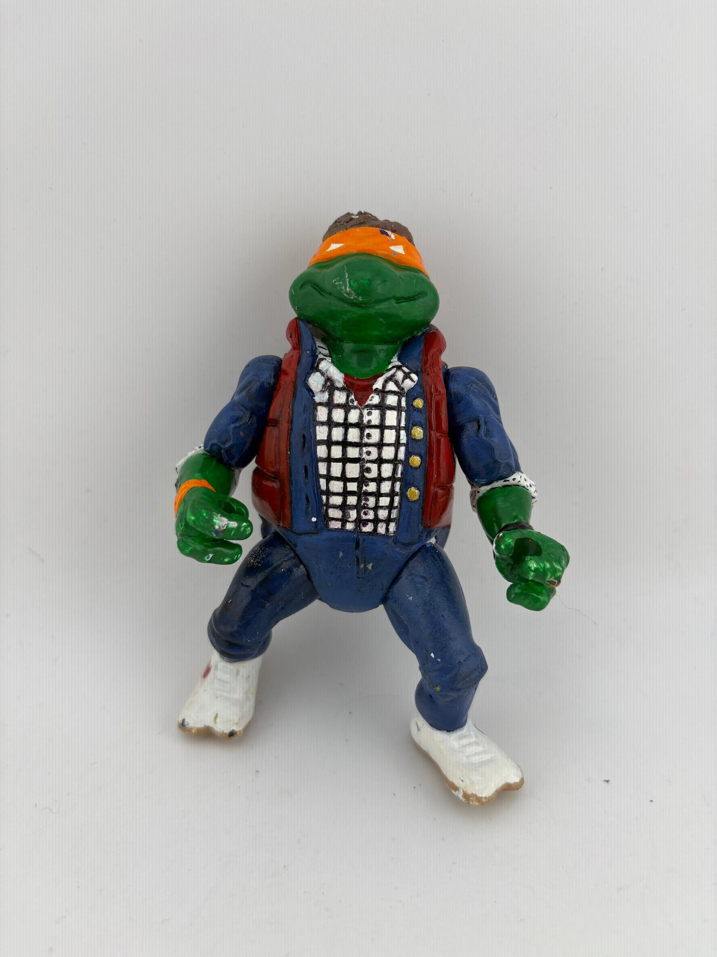 1990’s Vintage TMNT Michelangelo / Marty Mcfly Custom Action Figure FRENLY BRICKS - Open 7 Days