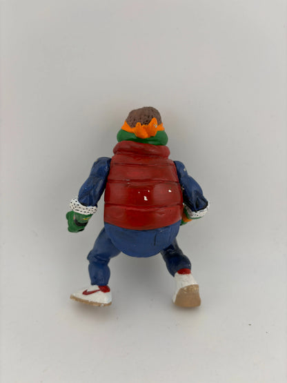 1990’s Vintage TMNT Michelangelo / Marty Mcfly Custom Action Figure FRENLY BRICKS - Open 7 Days