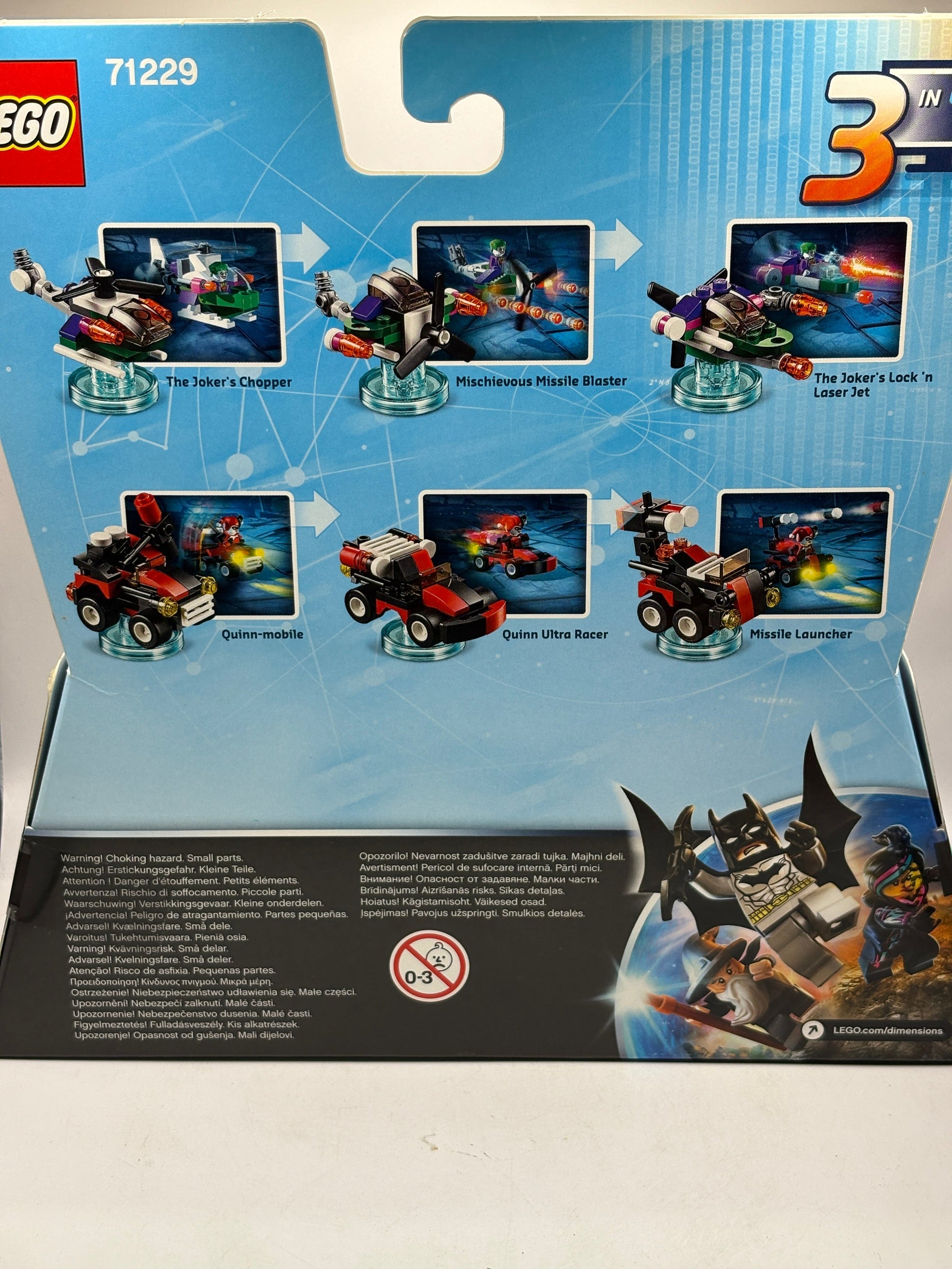 Lego Dimensions Team Pack 71229 DC Comics The Joker Harley Quinn New & Sealed FRENLY BRICKS - Open 7 Days