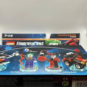Lego Dimensions Team Pack 71229 DC Comics The Joker Harley Quinn New & Sealed FRENLY BRICKS - Open 7 Days
