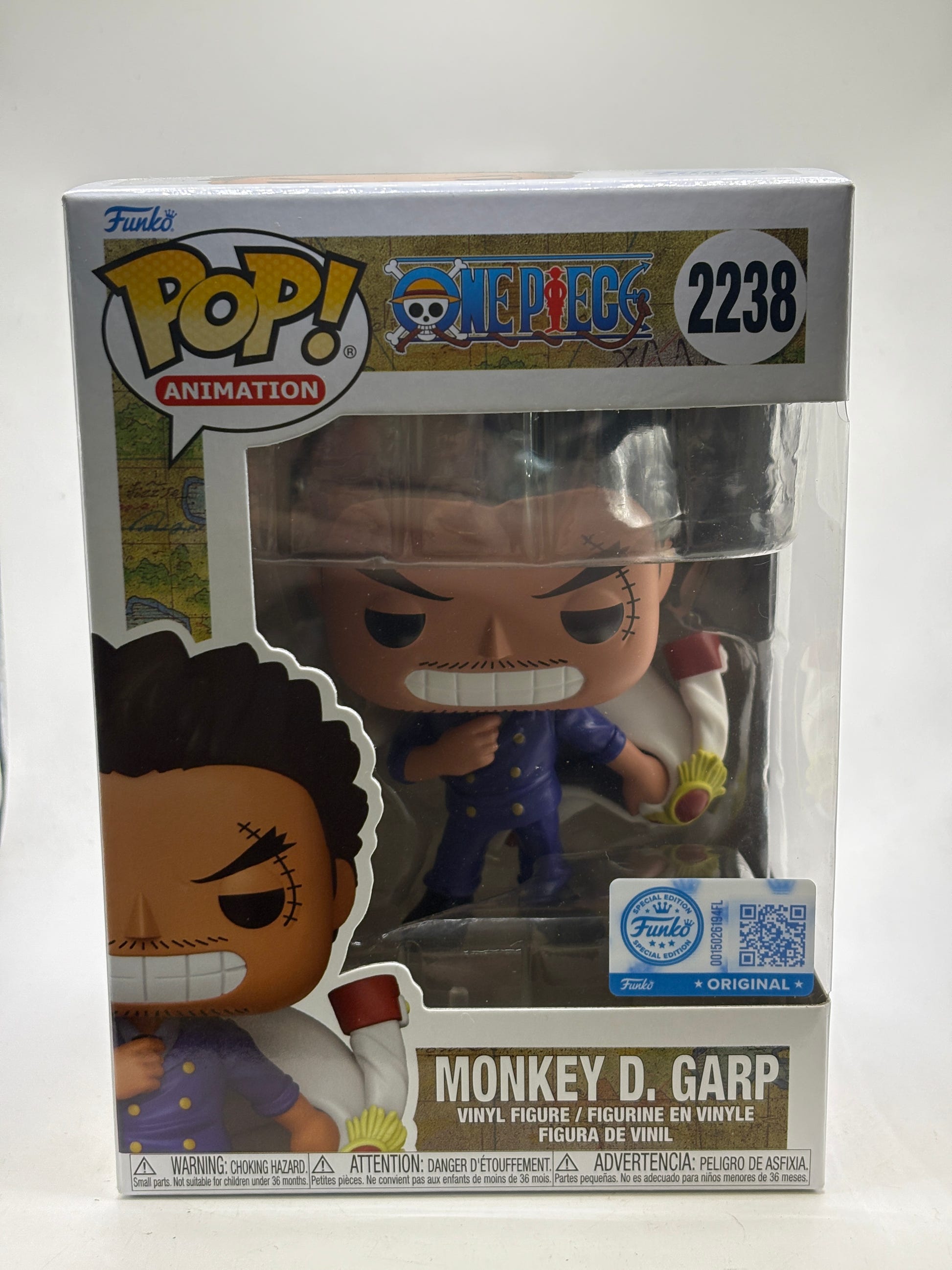 Funko POP! Animation One Piece #2238 Monkey D. Garp Vinyl Figure (2) image 1