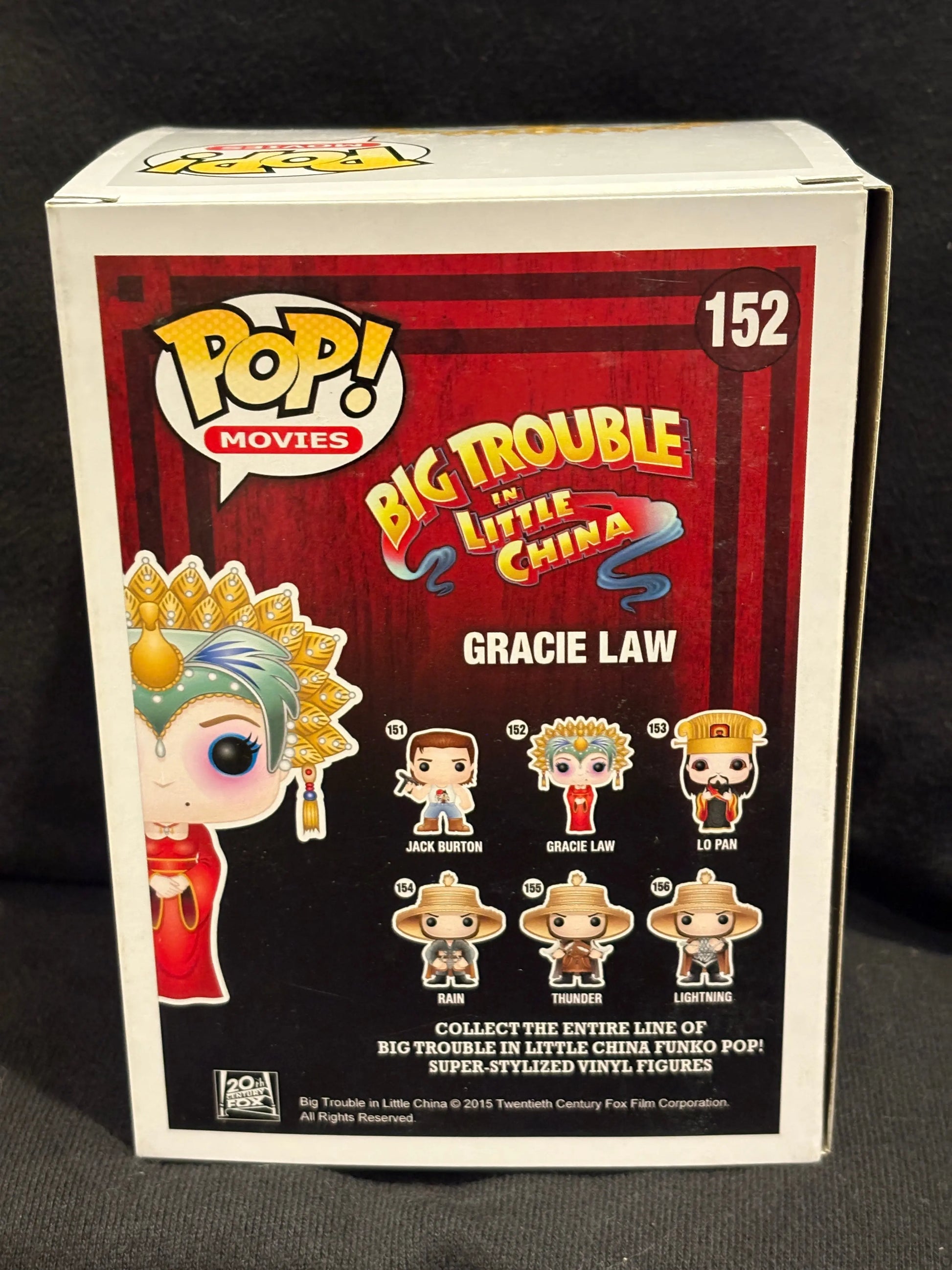 Funko Pop! Movies - Big Trouble In Little China: Gracie Law #152 FRENLY BRICKS - Open 7 Days