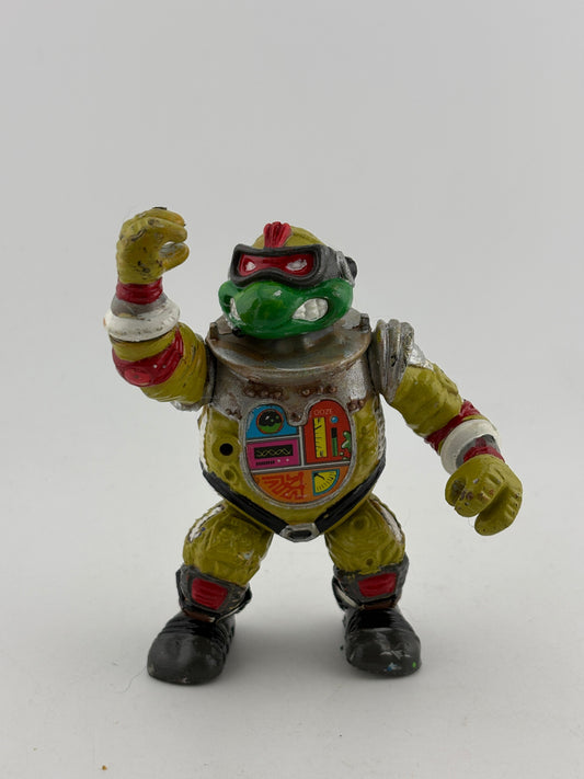 1990 Teenage Mutant Ninja Turtles Space Cadet Raphael Figure TMNT FRENLY BRICKS - Open 7 Days