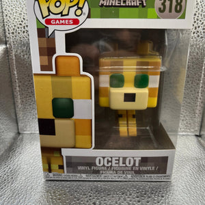 Funko POP Games - Minecraft - Ocelot FRENLY BRICKS - Open 7 Days