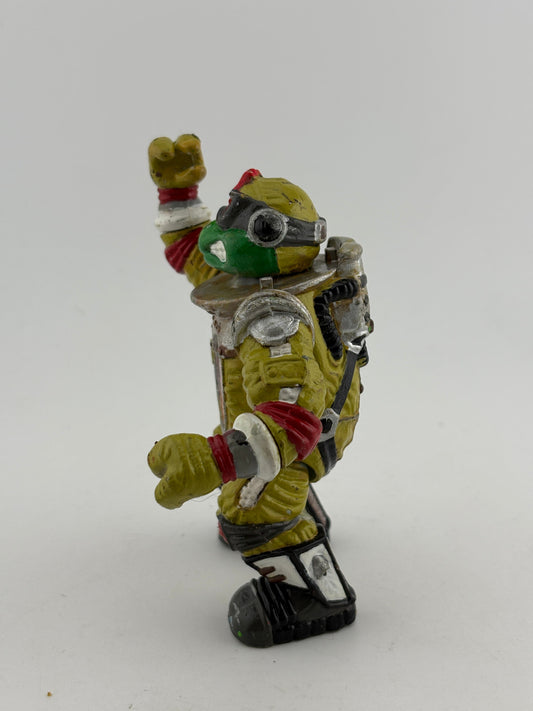 1990 Teenage Mutant Ninja Turtles Space Cadet Raphael Figure TMNT FRENLY BRICKS - Open 7 Days