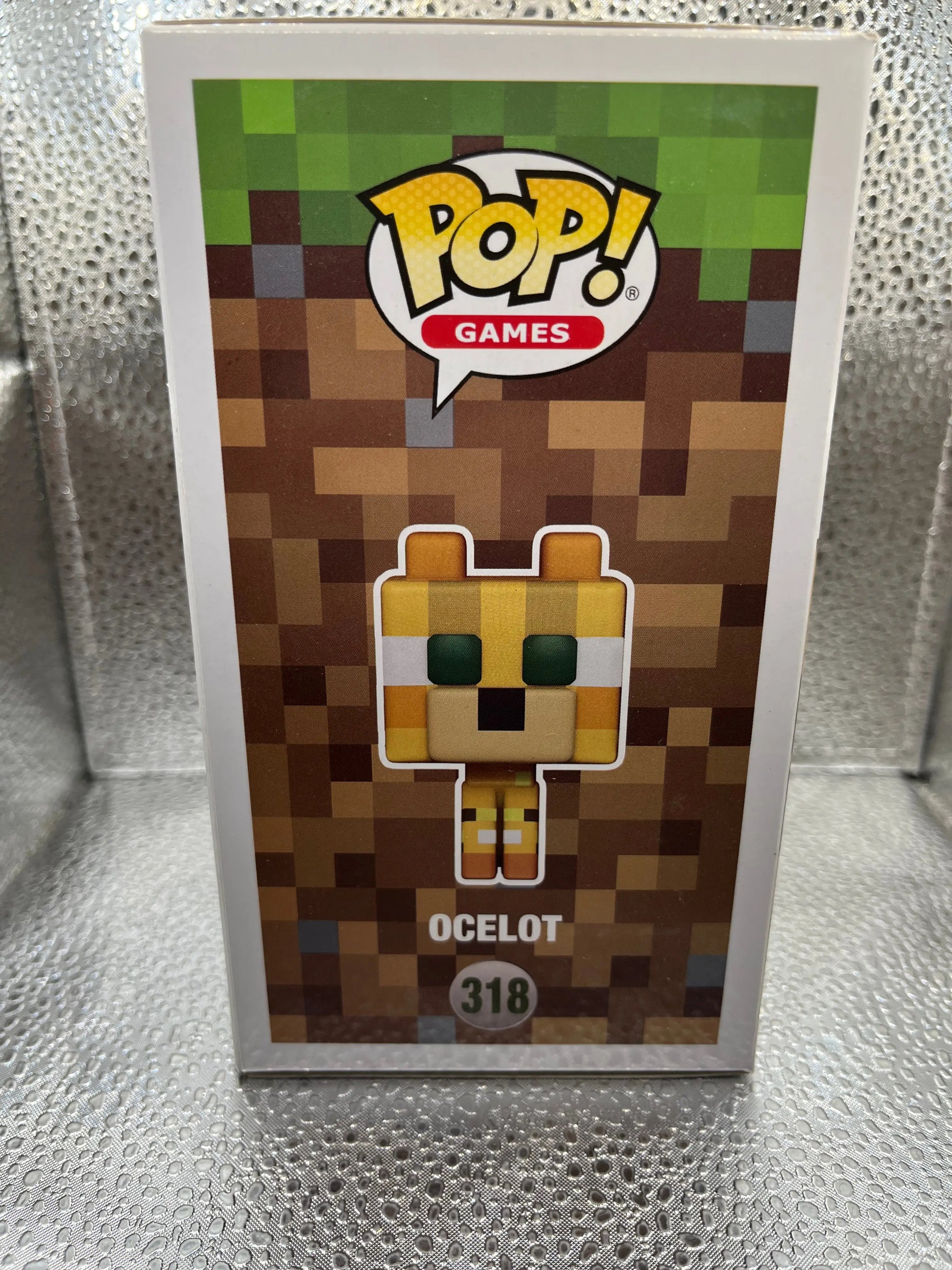 Funko POP Games - Minecraft - Ocelot FRENLY BRICKS - Open 7 Days