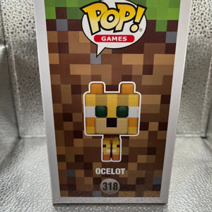 Funko POP Games - Minecraft - Ocelot FRENLY BRICKS - Open 7 Days