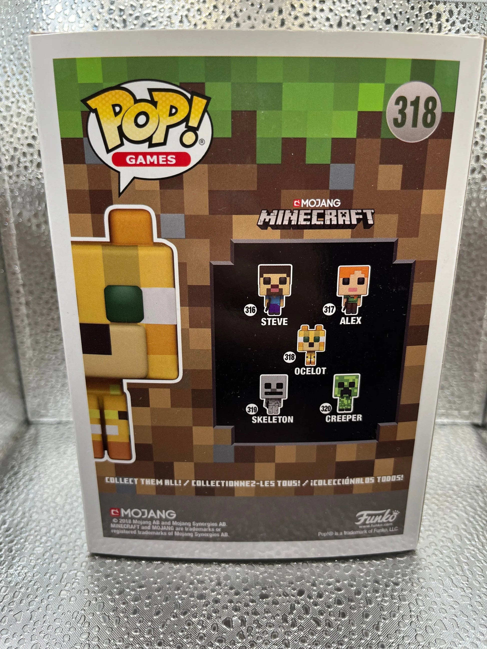 Funko POP Games - Minecraft - Ocelot FRENLY BRICKS - Open 7 Days