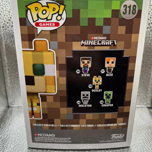 Funko POP Games - Minecraft - Ocelot FRENLY BRICKS - Open 7 Days