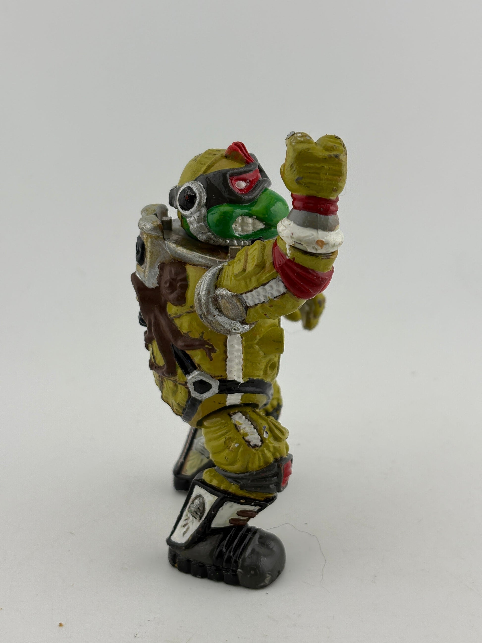 1990 Teenage Mutant Ninja Turtles Space Cadet Raphael Figure TMNT FRENLY BRICKS - Open 7 Days
